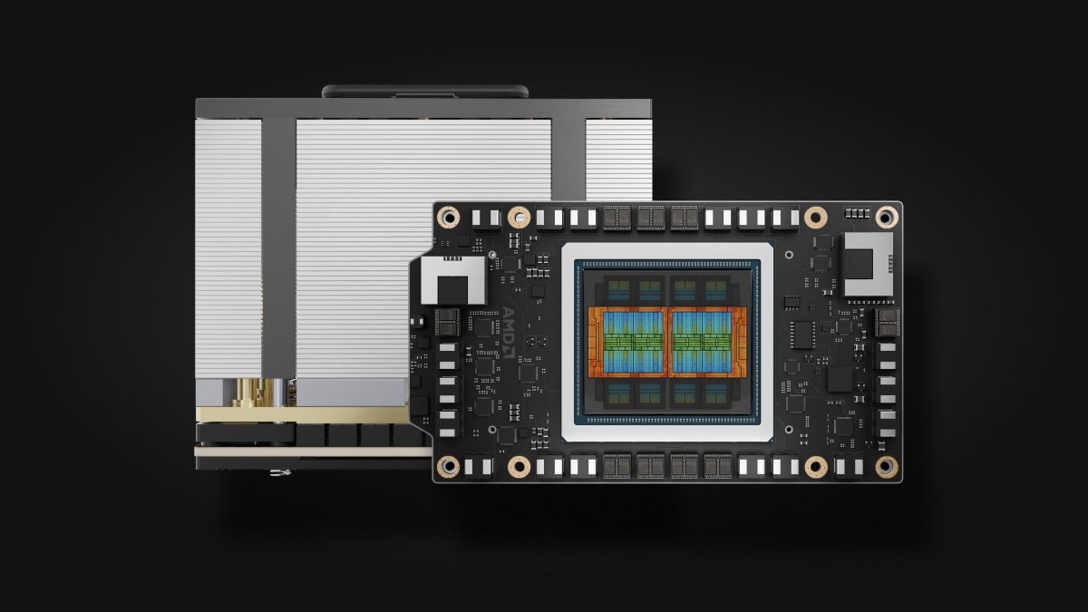Ускоритель AMD Instinct MI355X (288 ГБ HBM3E, CDNA 4, OAM) — фото 1