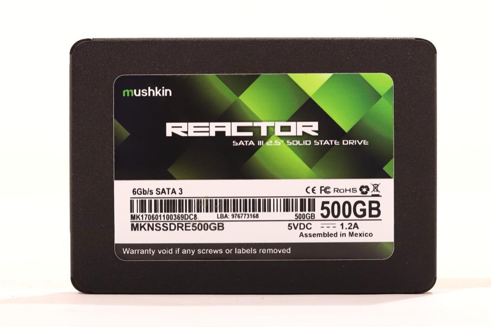 SSD-накопитель Mushkin Reactor MKNSSDRE500GB 500GB 2.5" 6Gb/s SATA III Solid State Drive Tested — фото 1