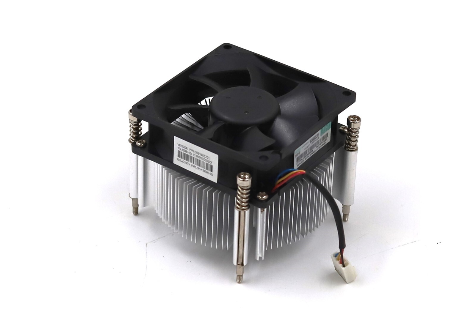 Радиатор HPE Proliant ML10 G9 ML30 G10 CPU Processor Heatsink P/N: 842940-001 Tested — фото 1
