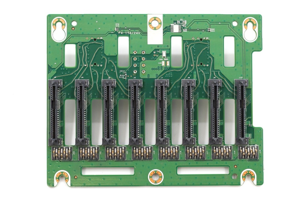 Бэкплейн HP ProLiant ML350 Gen10 Server 2.5" 8-Bay HDD Backplane P/N: 765756-001 Tested — фото 3