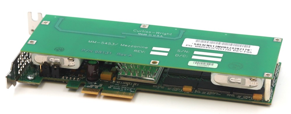 Батарея Curtiss Wright MM-5453 Mezzanine Card W/Battery P/N: MM5453CN512M Tested Working — фото 1