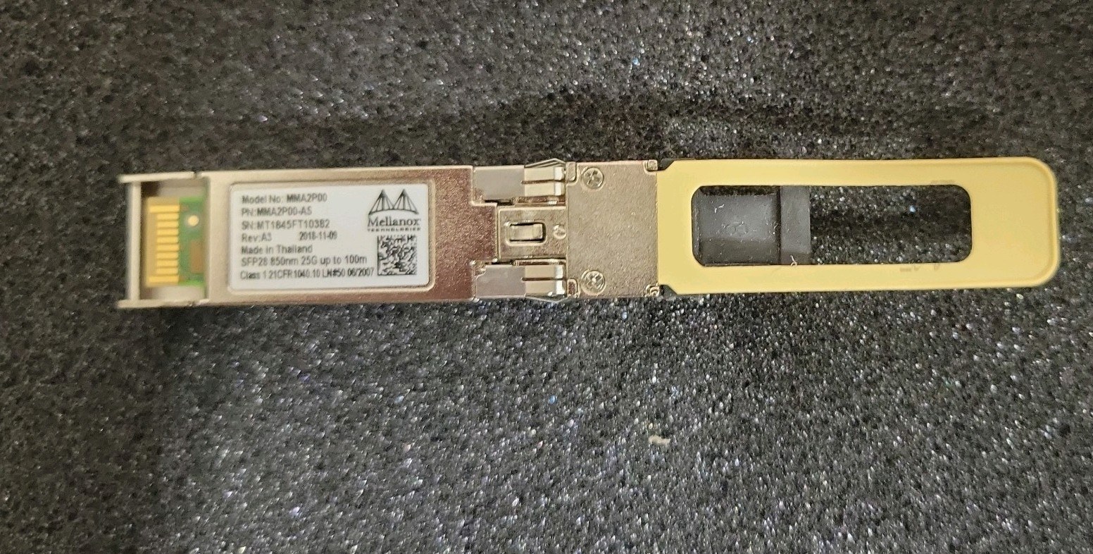 Трансивер NVIDIA Mellanox MMA2P00 SFP28 25GbE SR (850 нм, LC) — фото 2