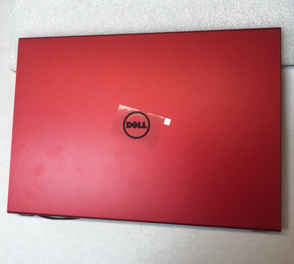 Задняя крышка матрицы красная Dell Inspiron 14 3441/3442 14" с антеннами (MNX23) — фото 1