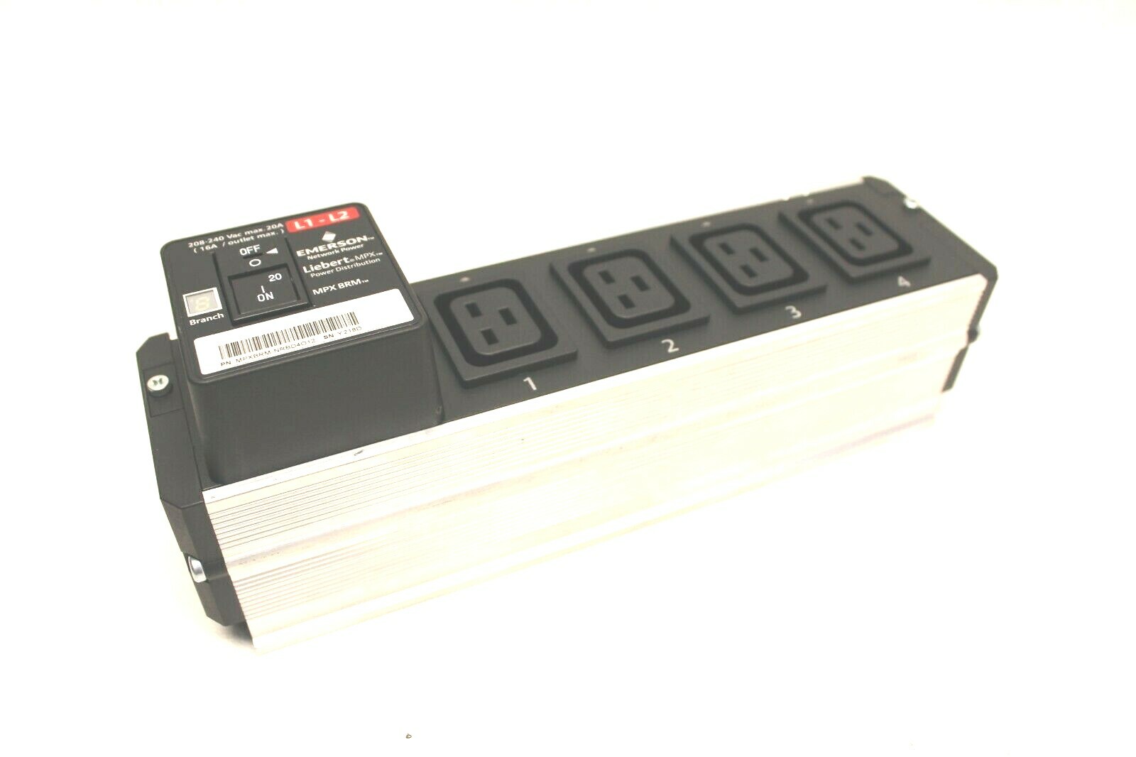 Компонент MPXBRM-NRBD4012 EMERSON LIEBERT MPX 4 OUTLET C19 PDU — фото 1