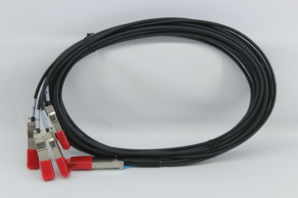 Трансивер MRN9N DELL QSFP+ to 4x SFP+ Breakout DAC, 3m Cable NEW — фото 1