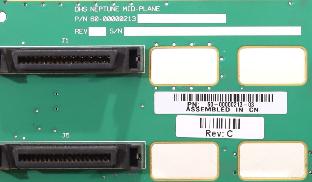 Бэкплейн HP MSA2000/MSA2214/MSA2300 DHS Neptune Mid-Plane Backplane P/N: 60-00000213 — фото 2