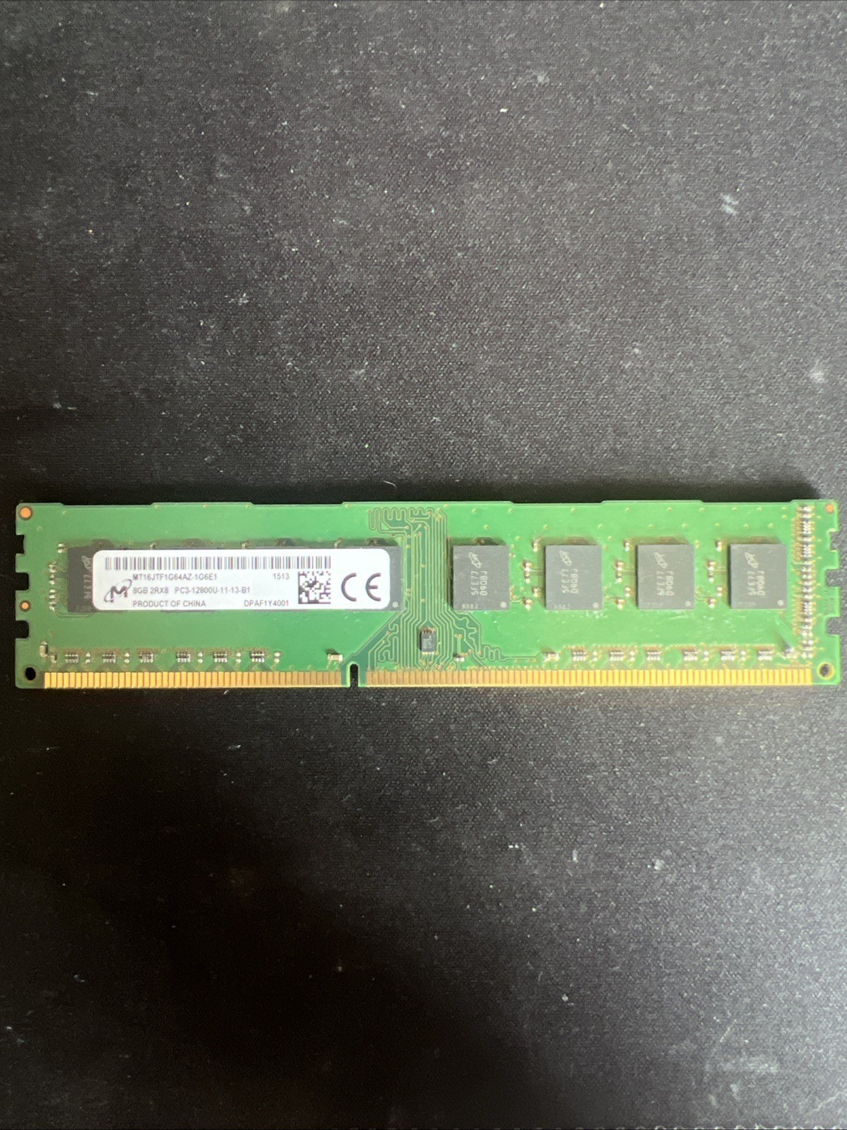 Память Micron DDR3 8GB UDIMM 1600 МТ/с (MT16JTF1G64AZ-1G6E1) — фото 2
