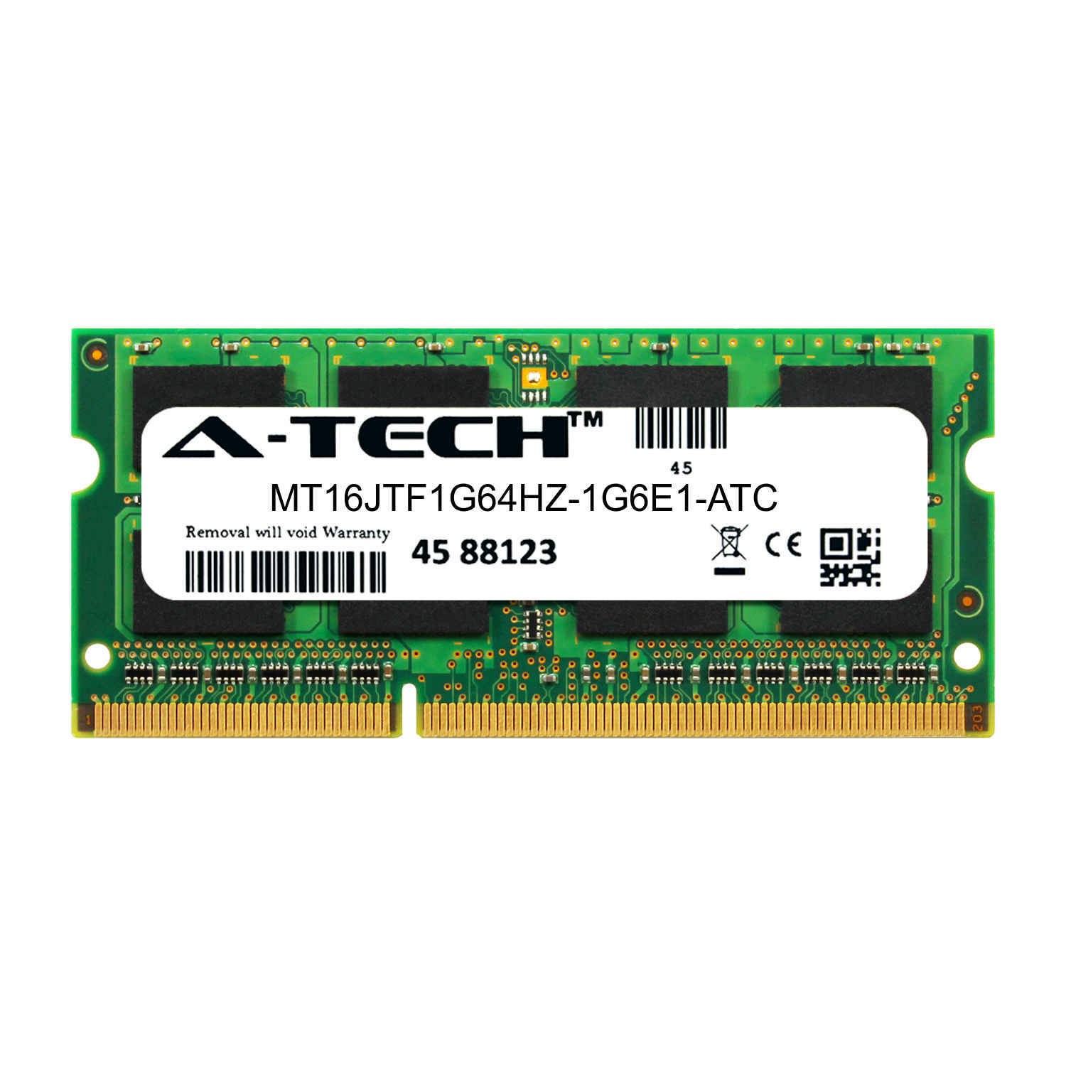 Память Micron DDR3 8GB SODIMM 1600 МТ/с (MT16JTF1G64HZ-1G6E1) — фото 2
