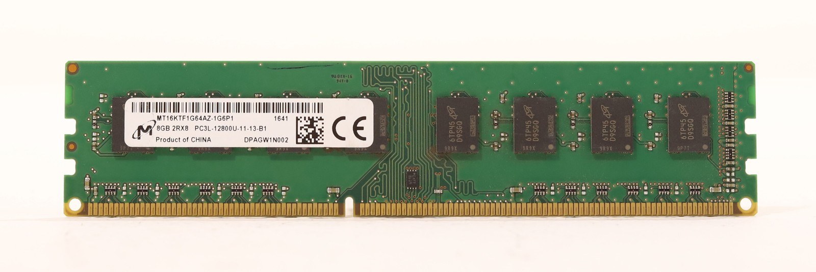 Память Micron DDR3 8GB UDIMM 1600 МТ/с (MT16KTF1G64AZ-1G6P1) — фото 2