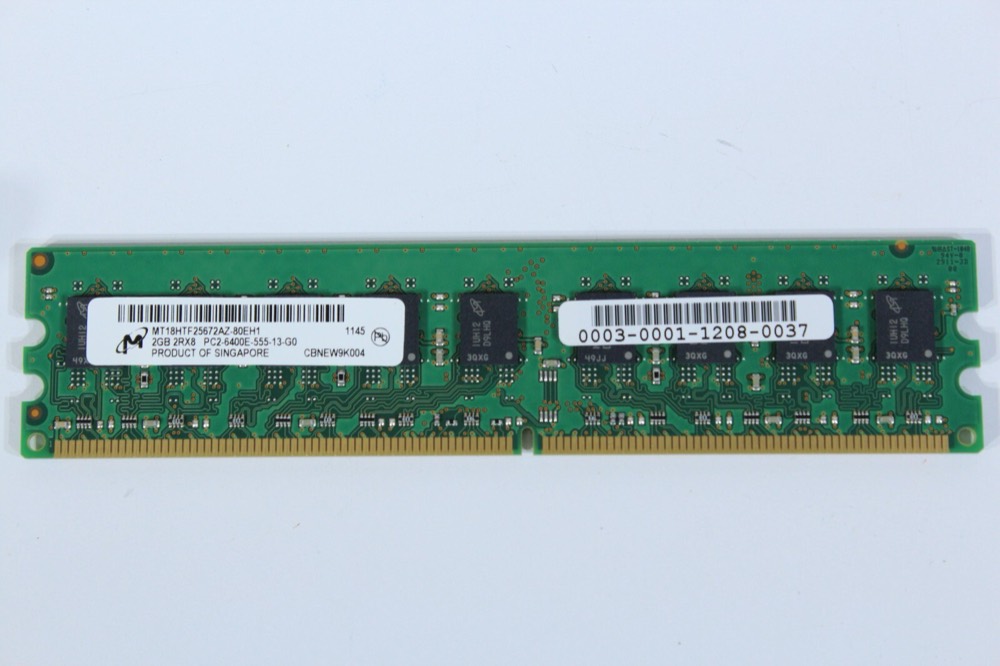 Компонент Micron MT18HTF25672AZ-80EH1 2GB 2RX8 PC2-6400E ECC — фото 1