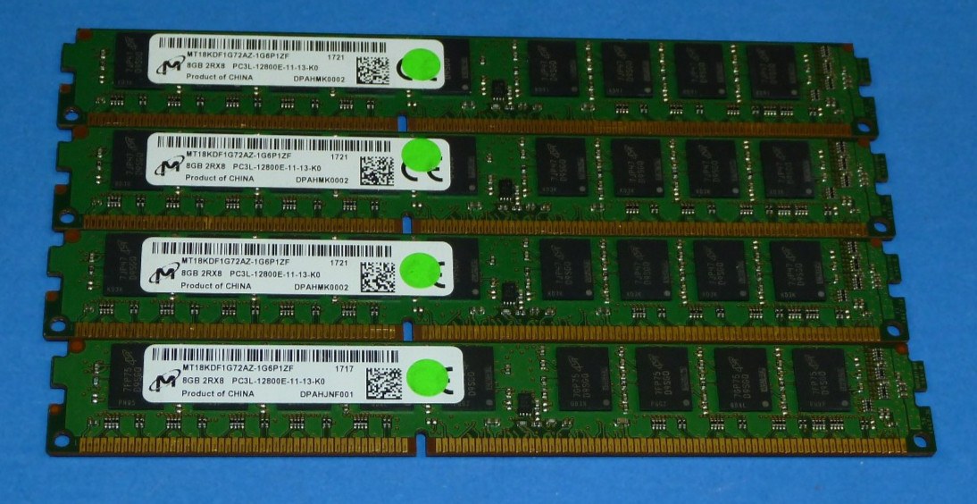 Память Micron DDR3 8GB EUDIMM 1600 МТ/с (MT18KDF1G72AZ-1G6P1) — фото 2