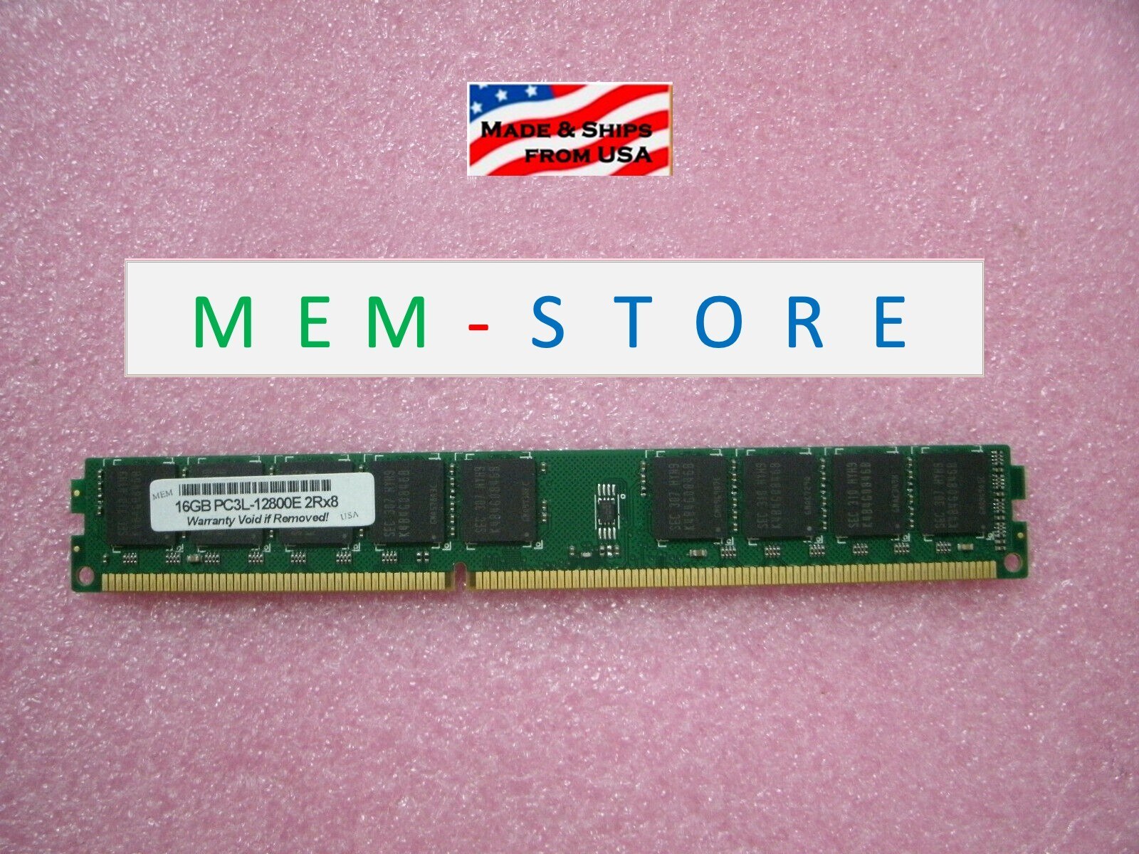 Память Micron DDR3 16GB EUDIMM 1600 МТ/с (MT18KDF2G72AZ-1G6A1) — фото 1
