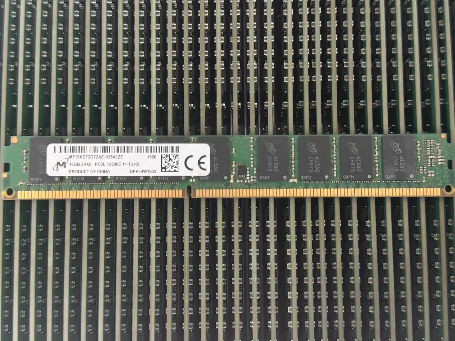 Память Micron DDR3 16GB EUDIMM 1600 МТ/с (MT18KDF2G72AZ-1G6A1) — фото 2