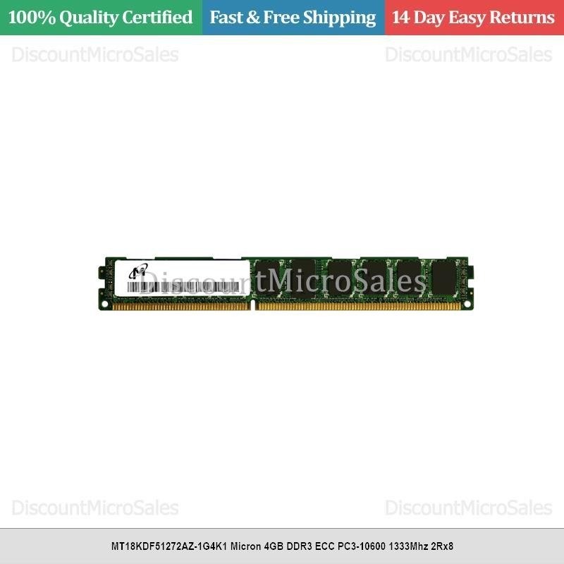 Память Micron DDR3 4GB EUDIMM 1333 МТ/с (MT18KDF51272AZ-1G4K1) — фото 2