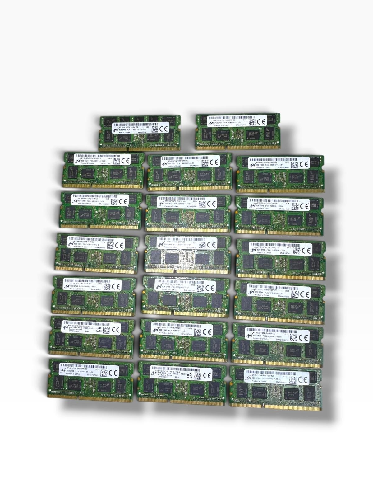 Память Micron DDR3 8GB SOEDIMM 1600 МТ/с (MT18KSF1G72HZ-1G6P1) — фото 1