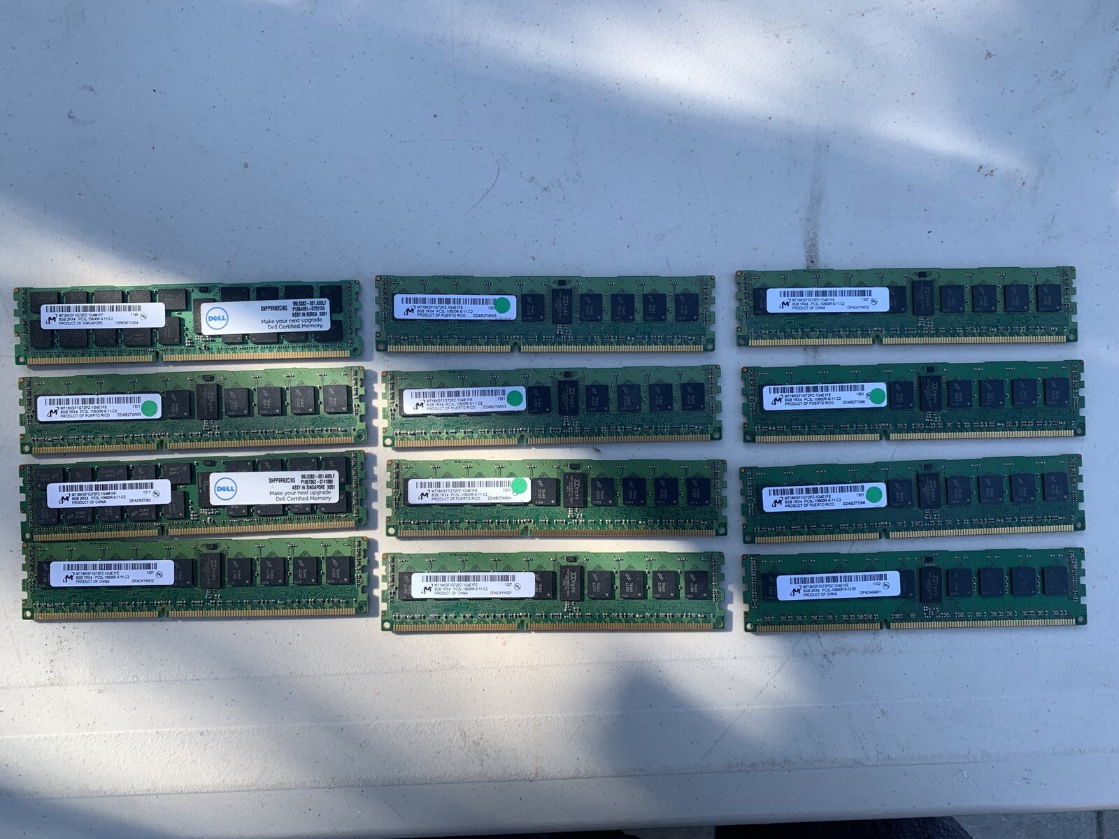 Память Micron DDR3 8GB RDIMM 1333 МТ/с (MT18KSF1G72PZ-1G4E1) — фото 1