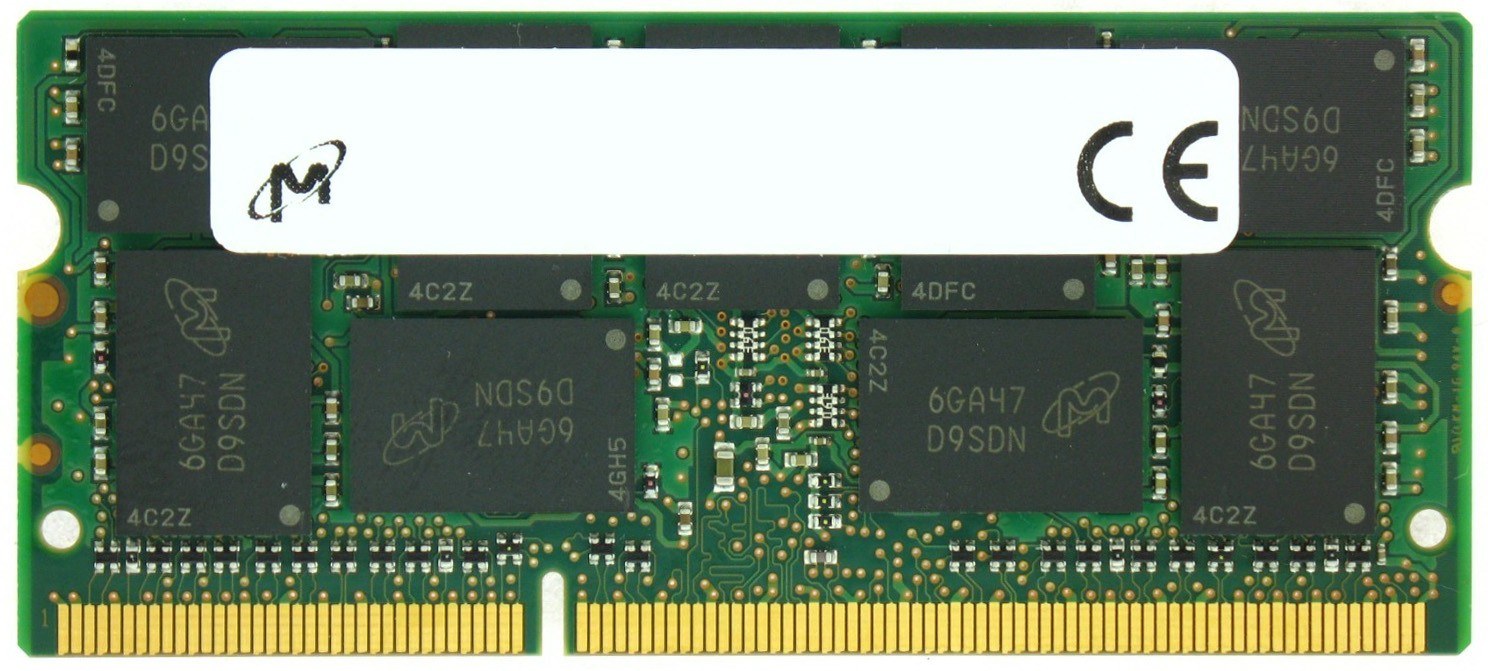 Память Micron DDR3 16GB SOEDIMM 1600 МТ/с (MT18KSF2G72HZ-1G6A2) — фото 2