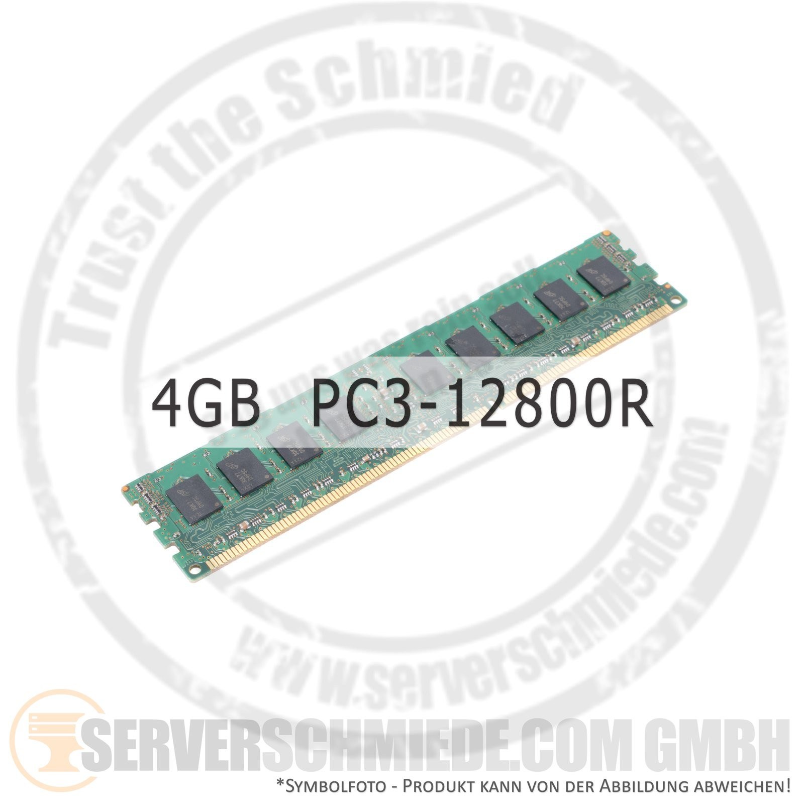 Память Micron DDR3 4GB RDIMM 1600 МТ/с (MT18KSF51272PZ-1G6K2) — фото 1