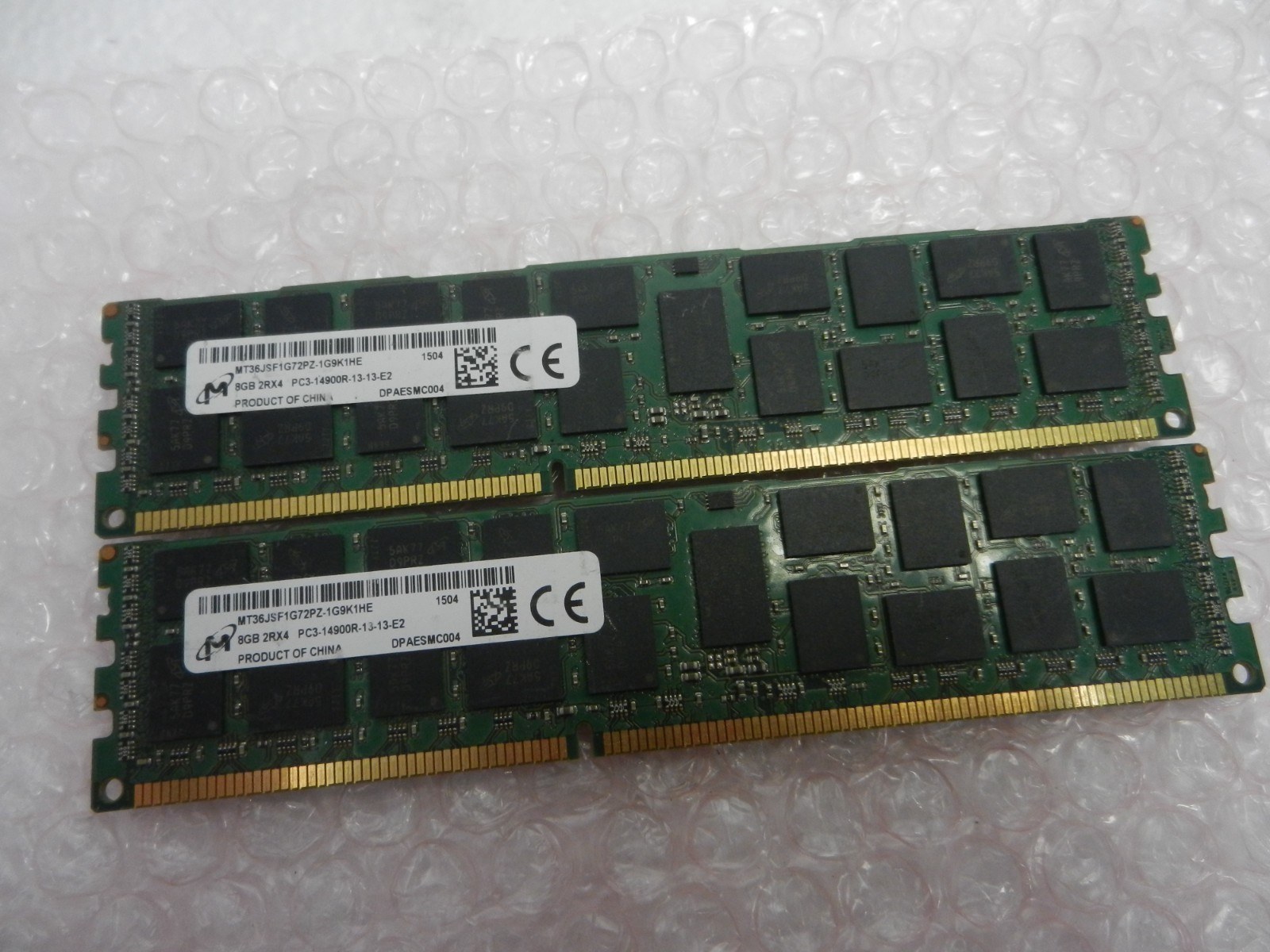 Память Micron DDR3 8GB RDIMM 1866 МТ/с (MT36JSF1G72PZ-1G9K1) — фото 2