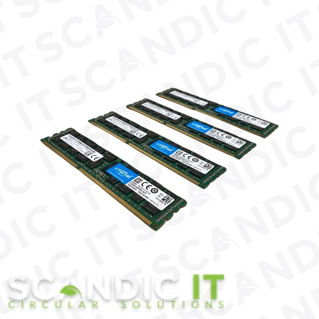 Память Micron DDR3 16GB RDIMM 1600 МТ/с (MT36JSF2G72PZ-1G6P1) — фото 1