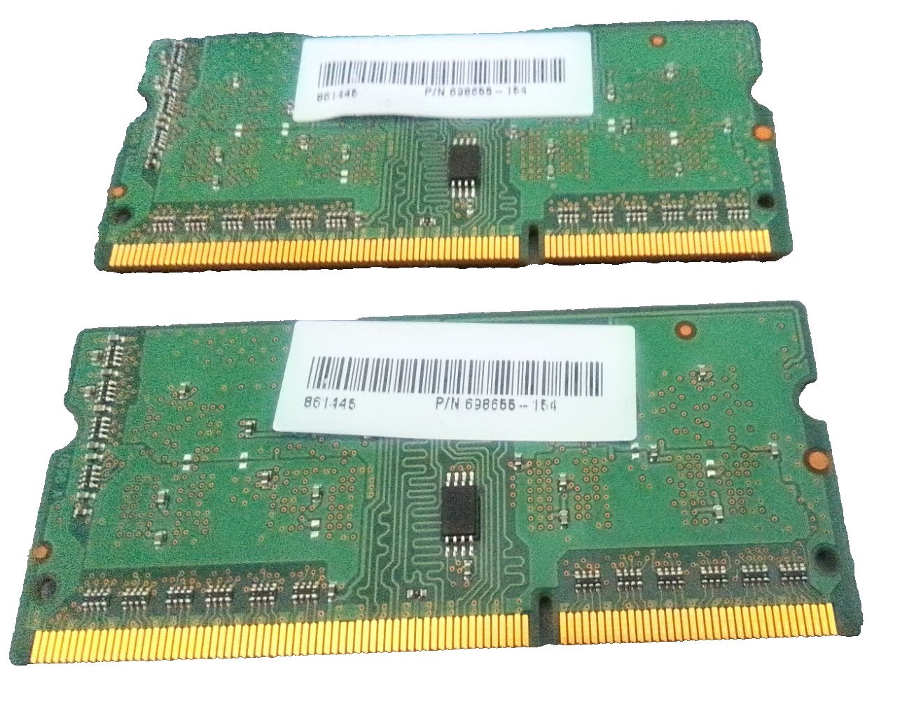 Память Micron DDR3 2GB SODIMM 1600 МТ/с (MT4KTF25664HZ-1G6E1) — фото 2