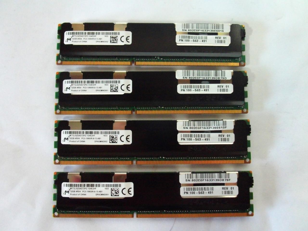 Память Micron DDR3 32GB RDIMM 1333 МТ/с (MT72JSZS4G72PZ-1G4E2) — фото 1