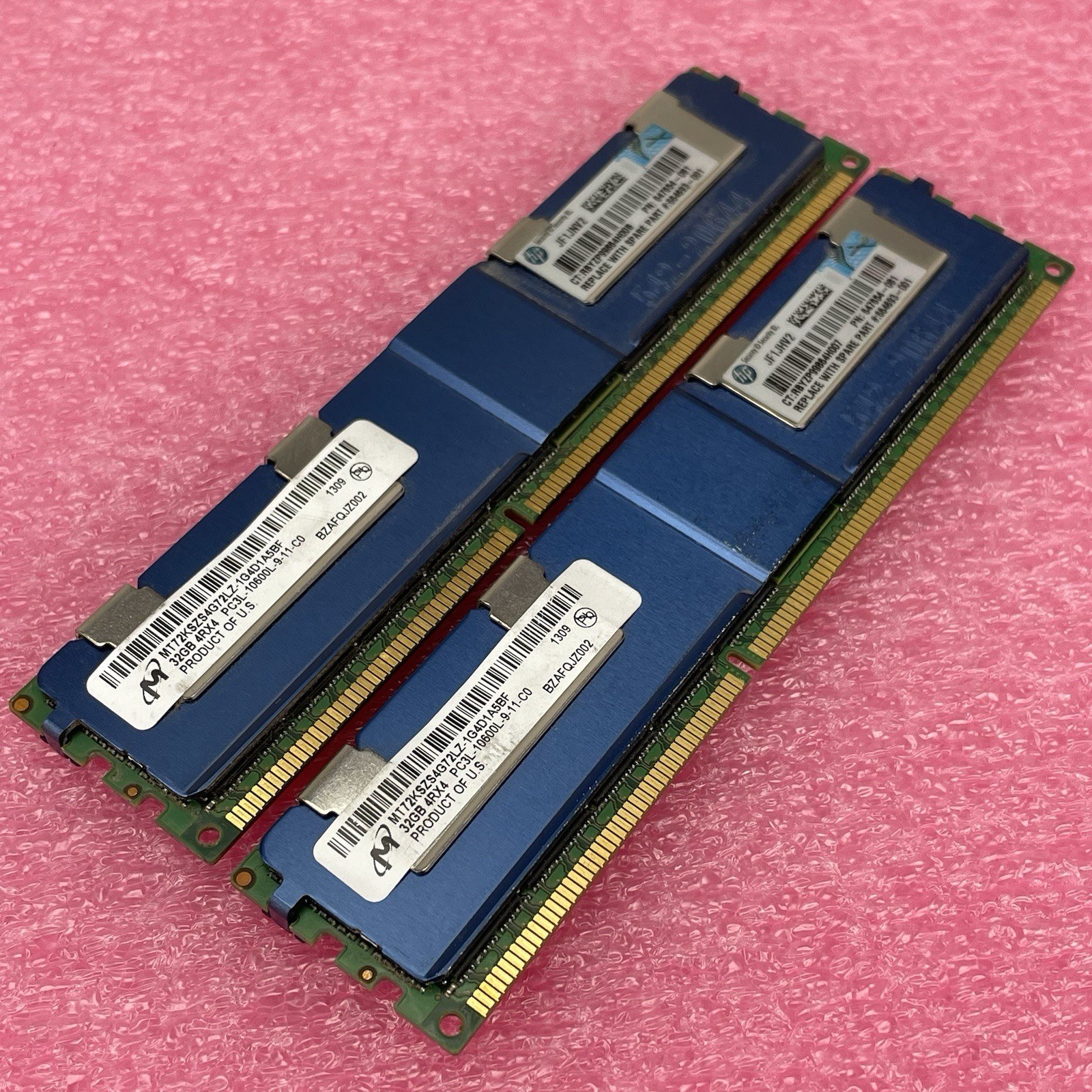 Память Micron DDR3 32GB LRDIMM 1333 МТ/с (MT72KSZS4G72LZ-1G4E2A7) — фото 1