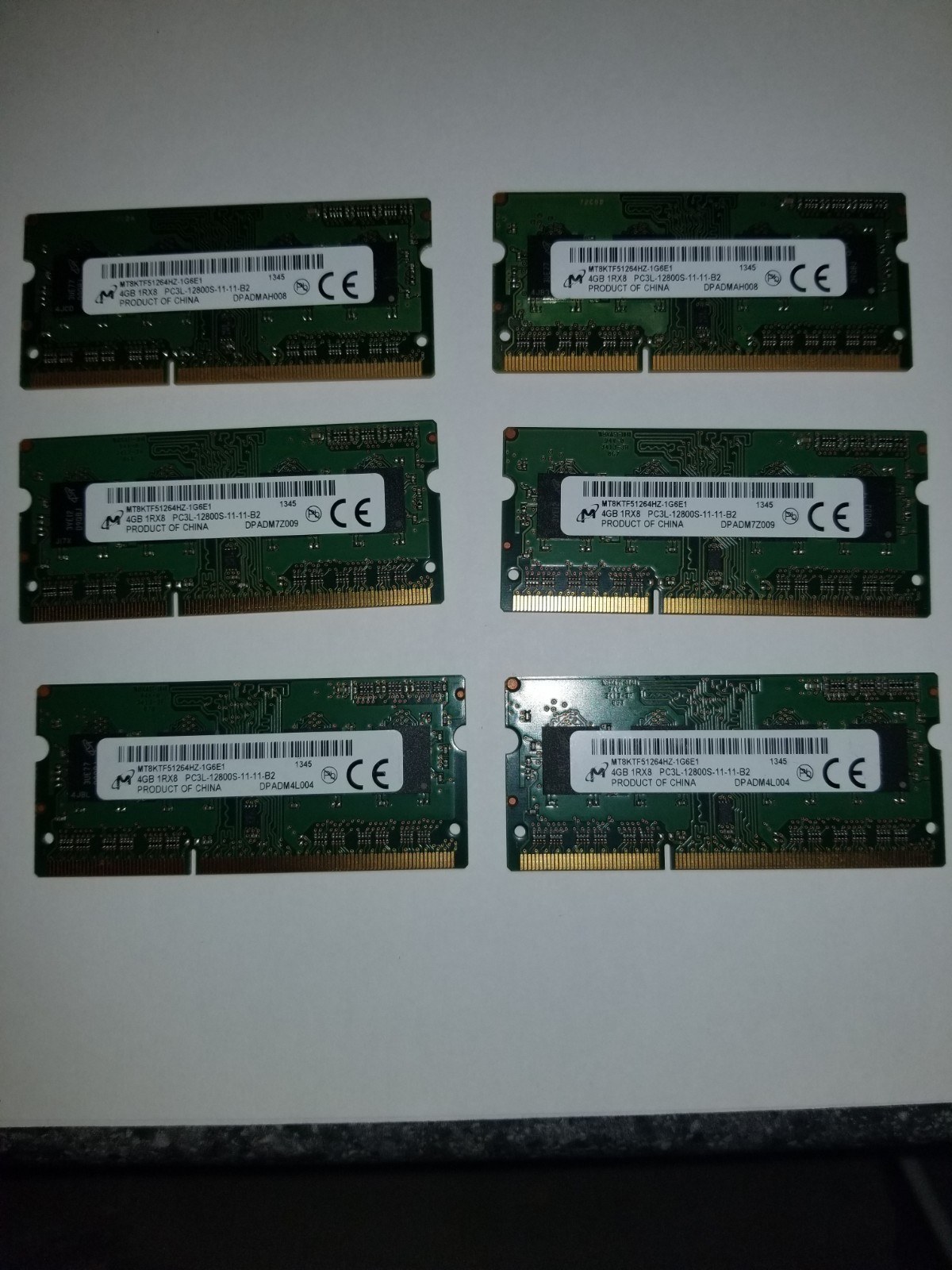 Память Micron DDR3 4GB SODIMM 1600 МТ/с (MT8KTF51264HZ-1G6E1) — фото 1