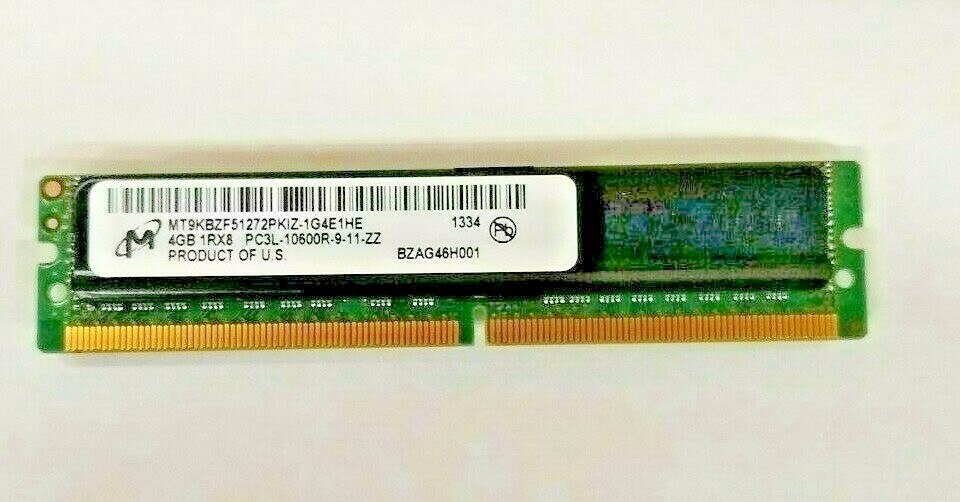 Память Micron DDR3 4GB MINIRDIMM 1333 МТ/с (MT9KBZF51272PKIZ-1G4E1) — фото 1