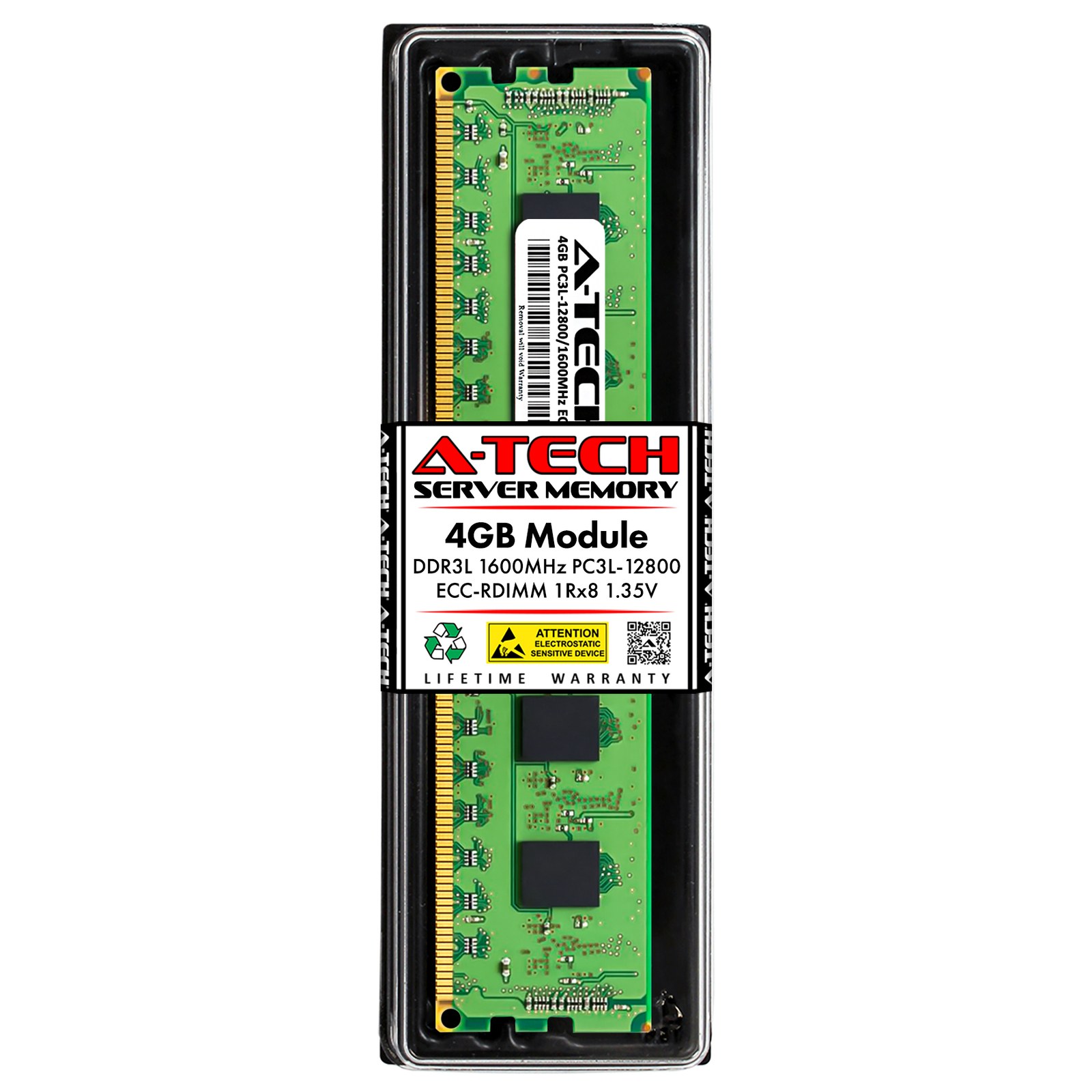 Память Micron DDR3 4GB RDIMM 1600 МТ/с (MT9KSF51272PZ-1G6P1) — фото 1