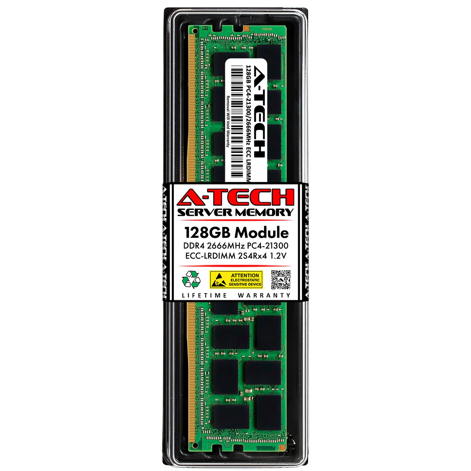 Память Micron DDR4 128GB LRDIMM 2666 МТ/с (MTA144ASQ16G72LSZ-2S6E1) — фото 2