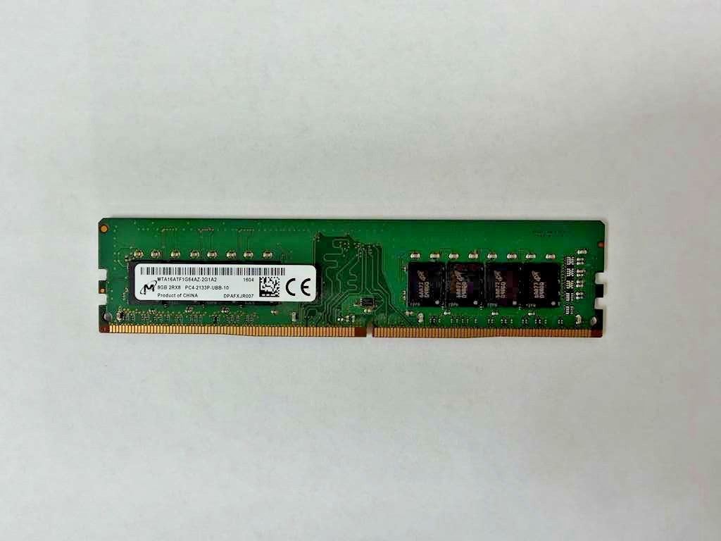 Память Micron DDR4 8GB UDIMM 2133 МТ/с (MTA16ATF1G64AZ-2G1A2) — фото 2