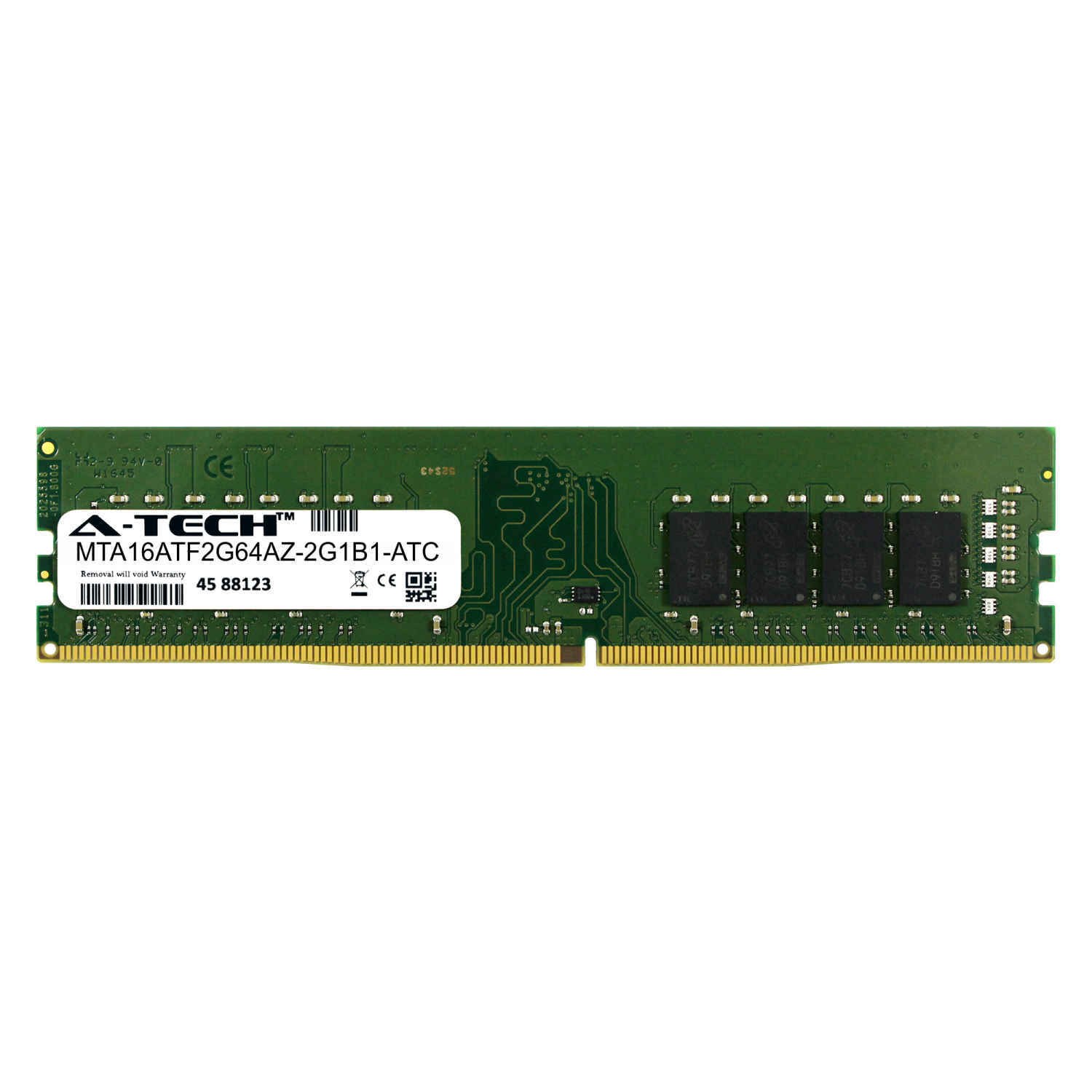 Память Micron DDR4 16GB UDIMM 2133 МТ/с (MTA16ATF2G64AZ-2G1B1) — фото 2