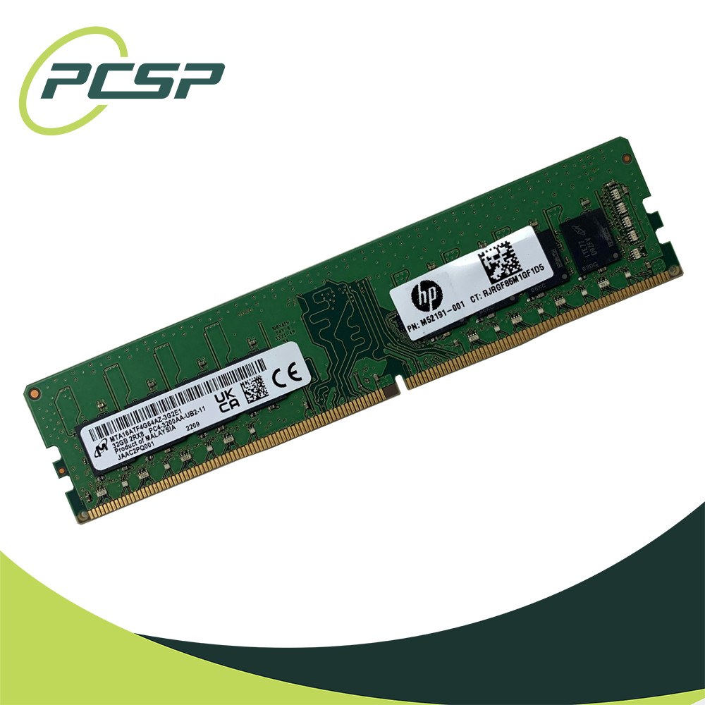 Память Micron DDR4 32GB UDIMM 3200 МТ/с (MTA16ATF4G64AZ-3G2E1) — фото 2