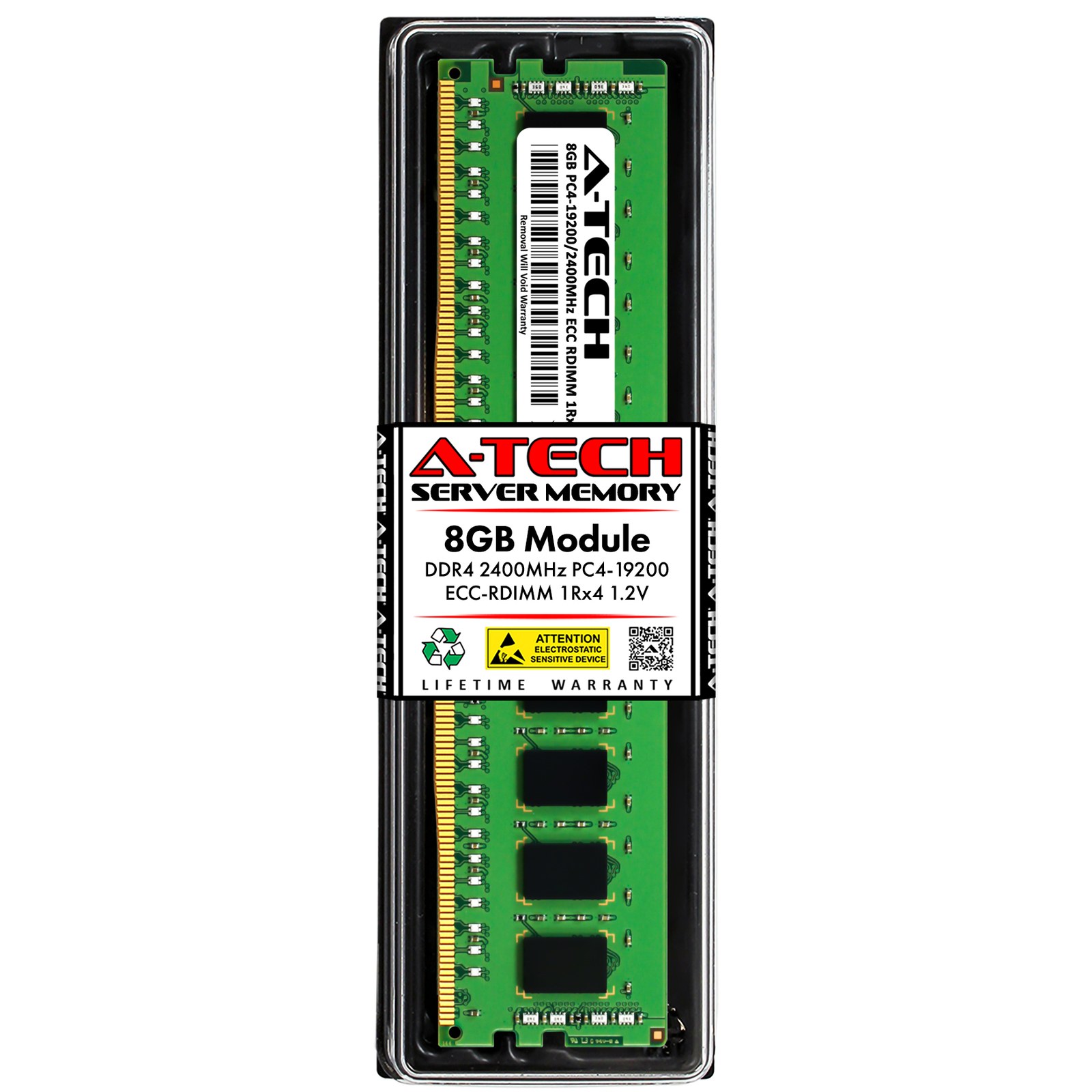 Память Micron DDR4 8GB RDIMM 2400 МТ/с (MTA18ADF1G72PZ-2G3B1) — фото 2