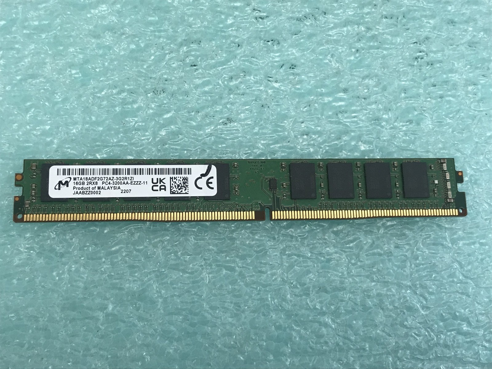 Память Micron DDR4 16GB EUDIMM 3200 МТ/с (MTA18ADF2G72AZ-3G2R1) — фото 1