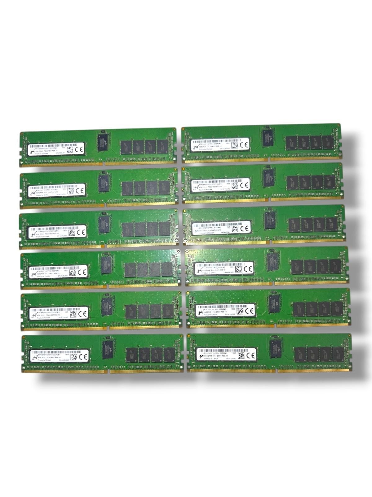 Память Micron DDR4 8GB RDIMM 2400 МТ/с (MTA18ASF1G72PDZ-2G3A2) — фото 1