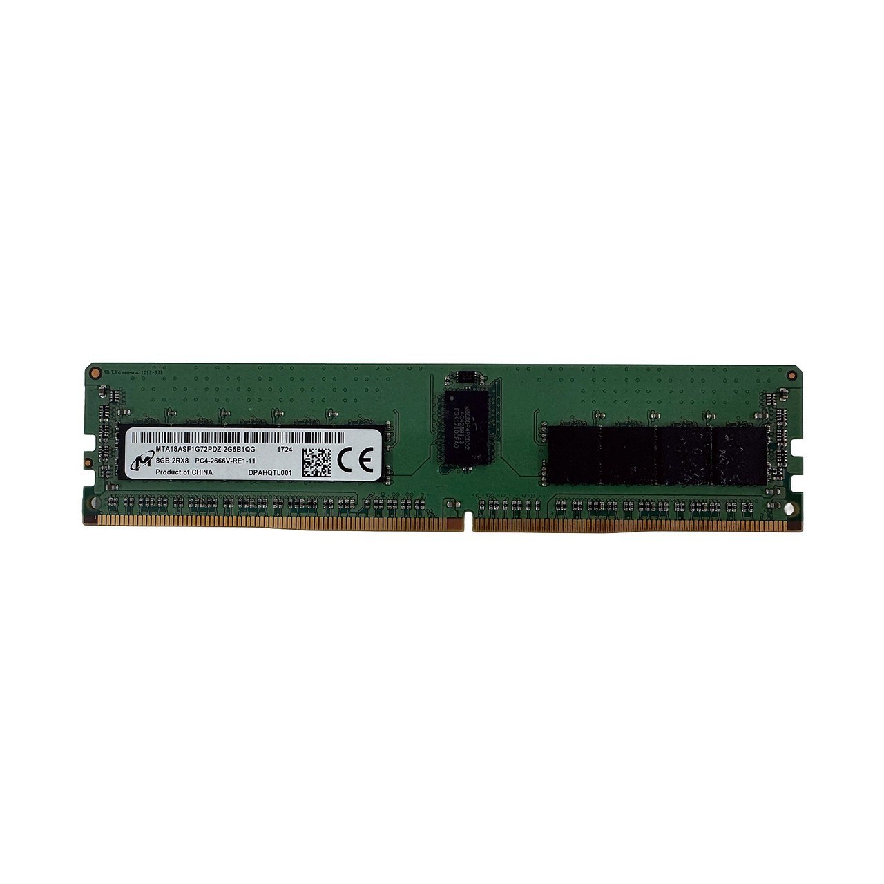 Память Micron DDR4 8GB RDIMM 2666 МТ/с (MTA18ASF1G72PDZ-2G6B1) — фото 1