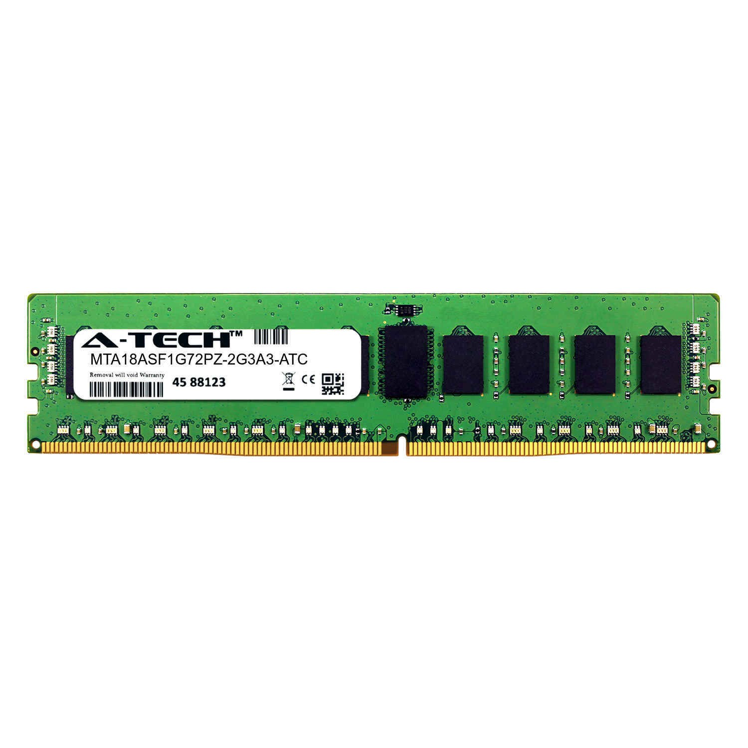 Память Micron DDR4 8GB RDIMM 2400 МТ/с (MTA18ASF1G72PZ-2G3A3) — фото 2