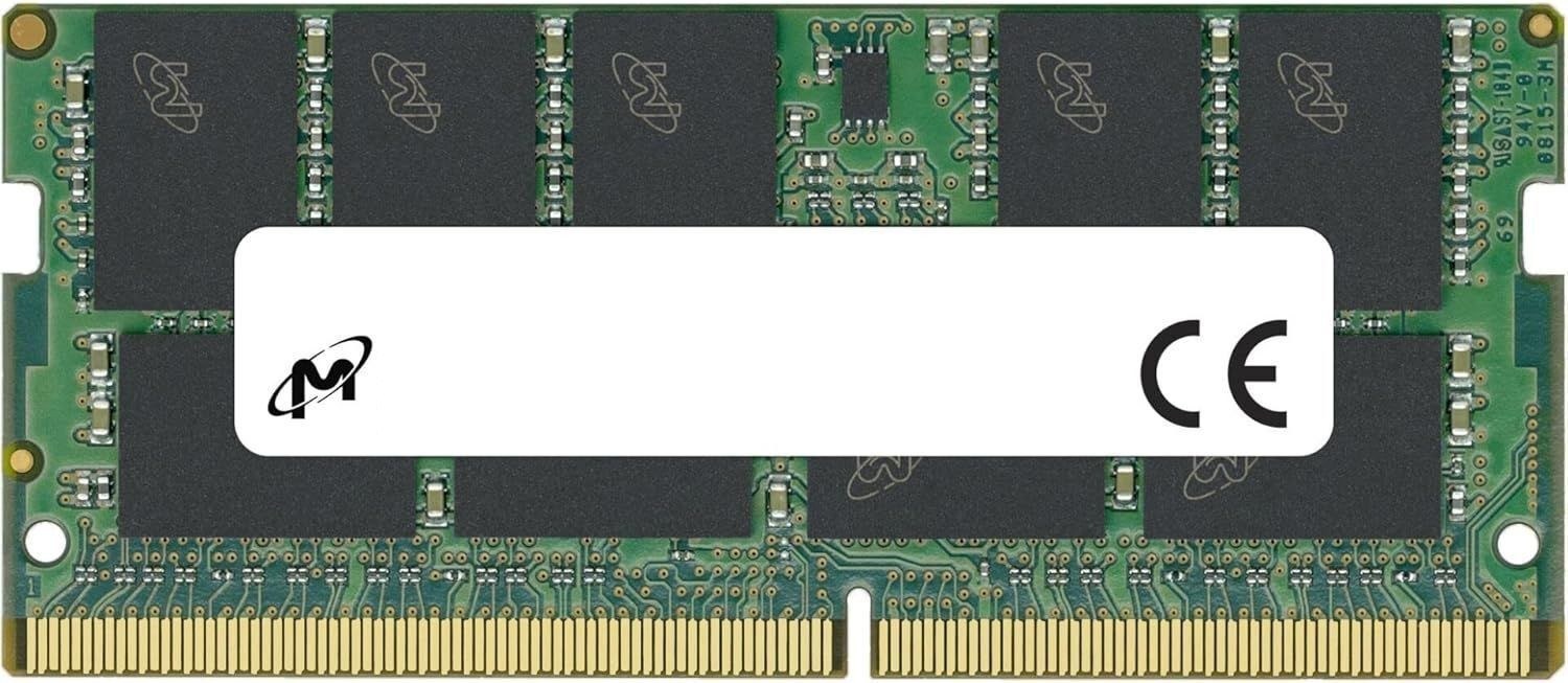 Память Micron DDR4 16GB SOEDIMM 2400 МТ/с (MTA18ASF2G72HZ-2G3A1) — фото 1
