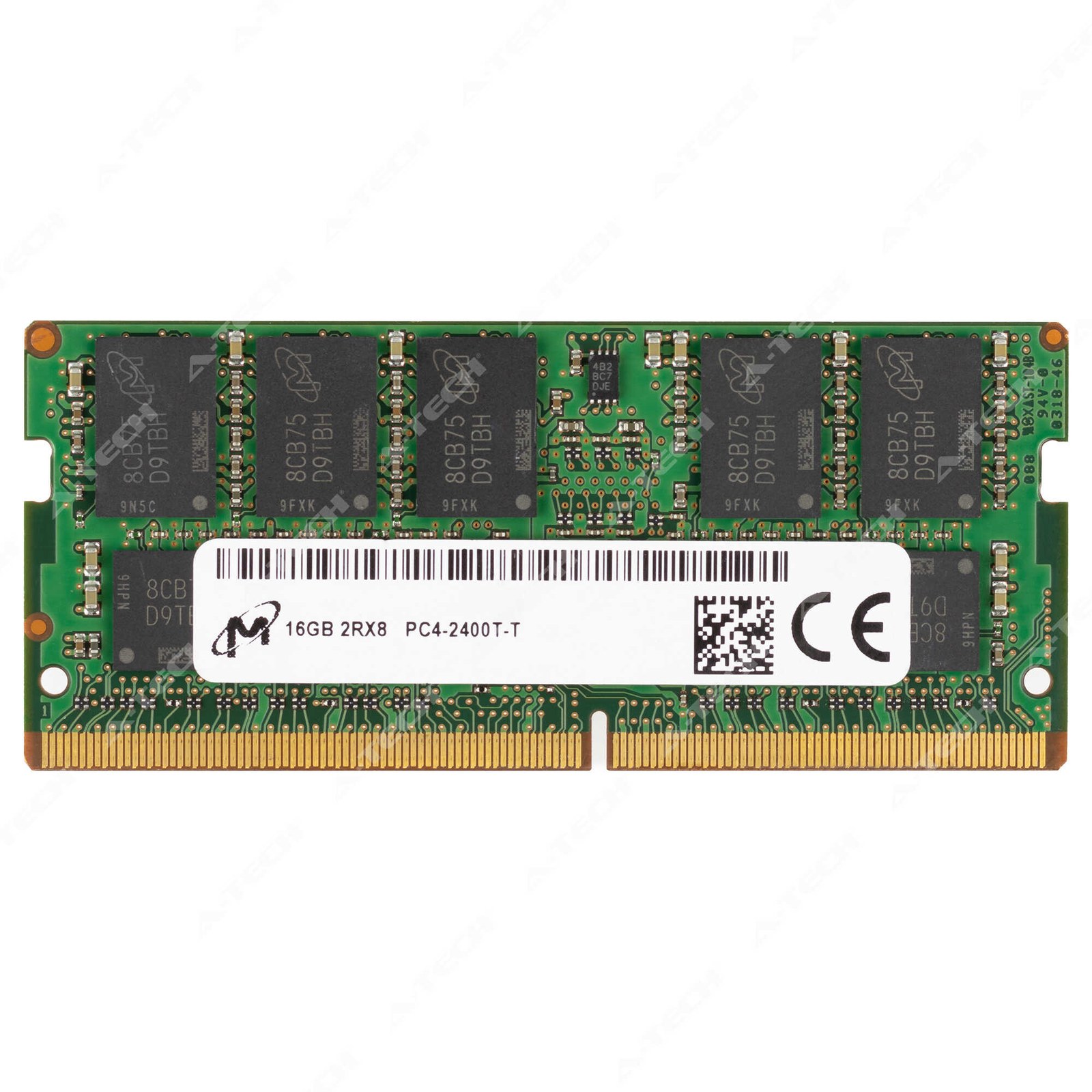Память Micron DDR4 16GB SOEDIMM 2400 МТ/с (MTA18ASF2G72HZ-2G3B1) — фото 2