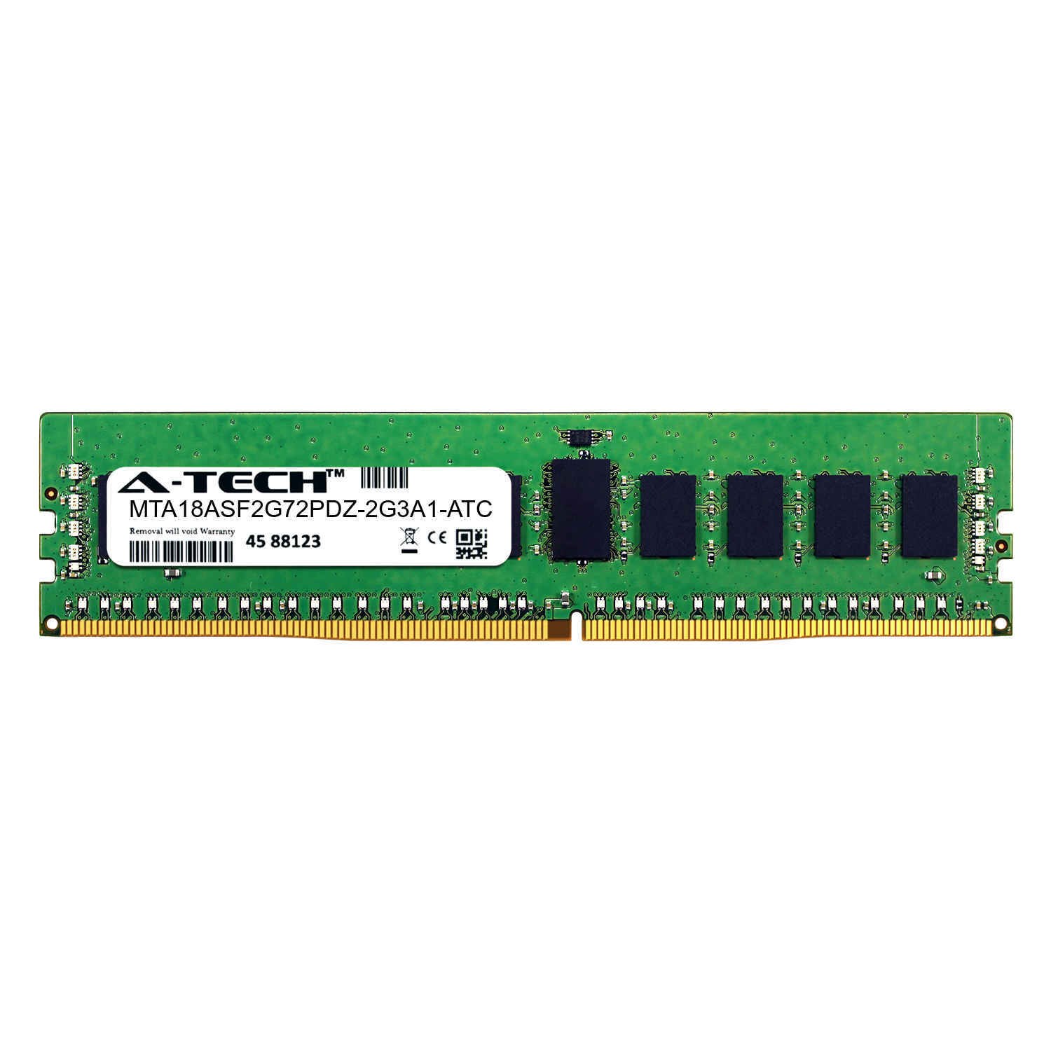 Память Micron DDR4 16GB RDIMM 2400 МТ/с (MTA18ASF2G72PDZ-2G3A1) — фото 2