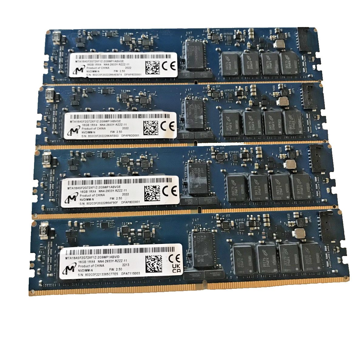 Память Micron DDR4 16GB NVDIMM-N 2933 МТ/с (MTA18ASF2G72XF1Z-2G9WP1AB) — фото 2