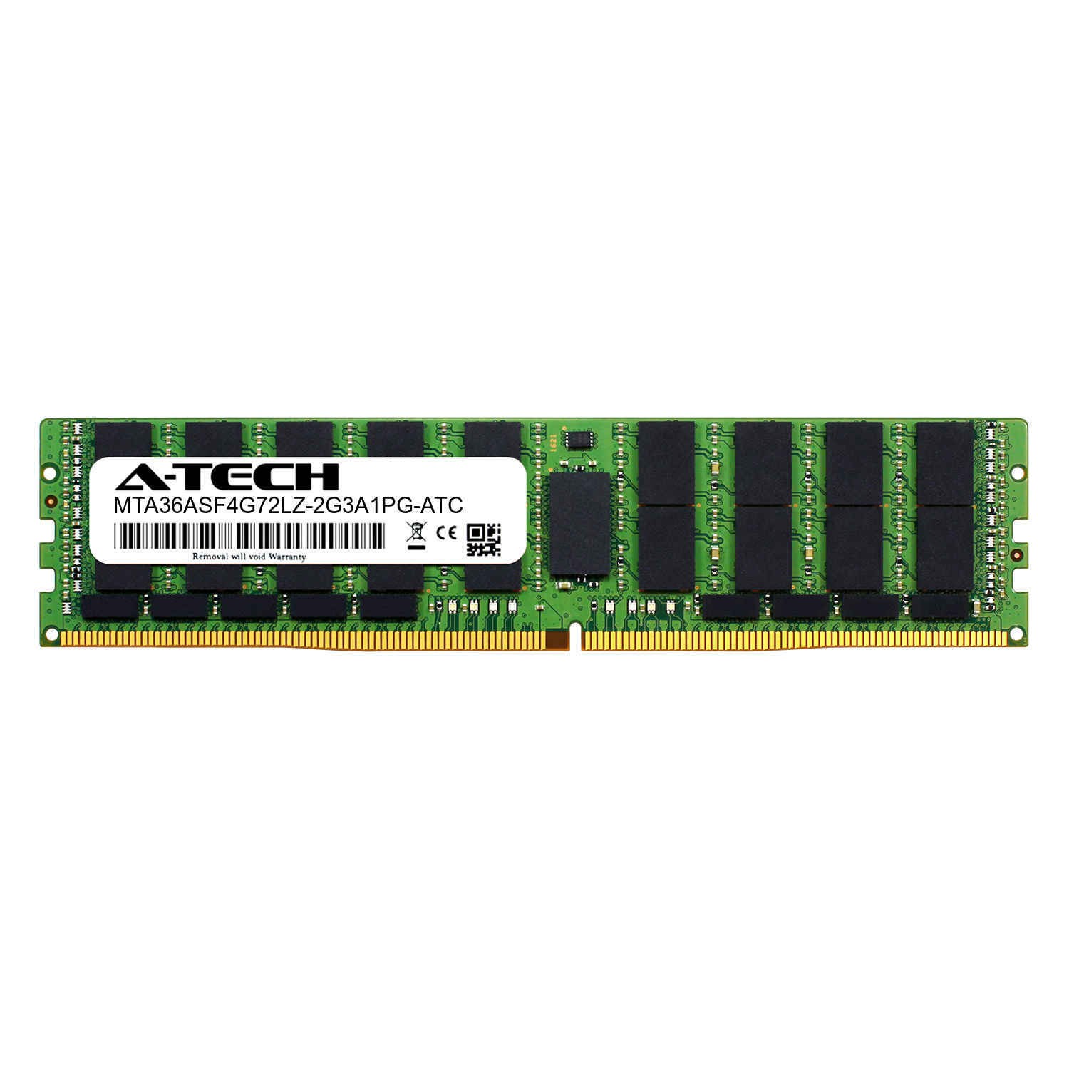 Память Micron DDR4 32GB LRDIMM 2400 МТ/с (MTA36ASF4G72LZ-2G3A1) — фото 2