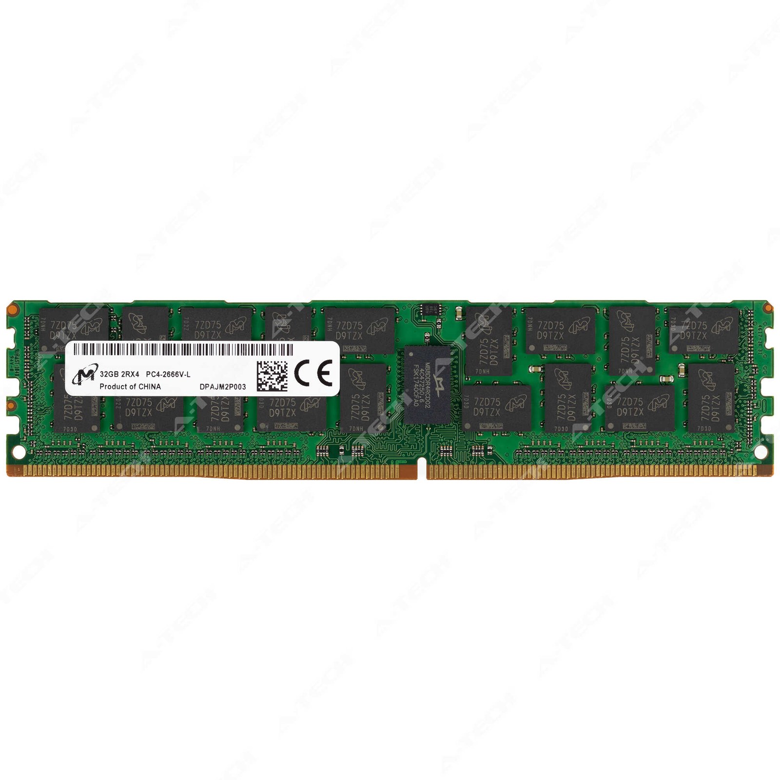 Память Micron DDR4 32GB LRDIMM 2666 МТ/с (MTA36ASF4G72LZ-2G6D1) — фото 2
