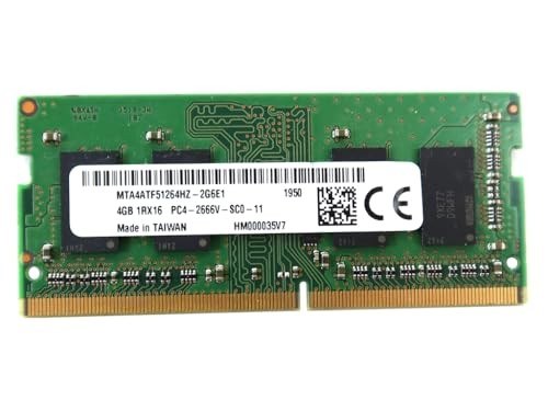 Память Micron DDR4 4GB SODIMM 2666 МТ/с (MTA4ATF51264HZ-2G6E1) — фото 2