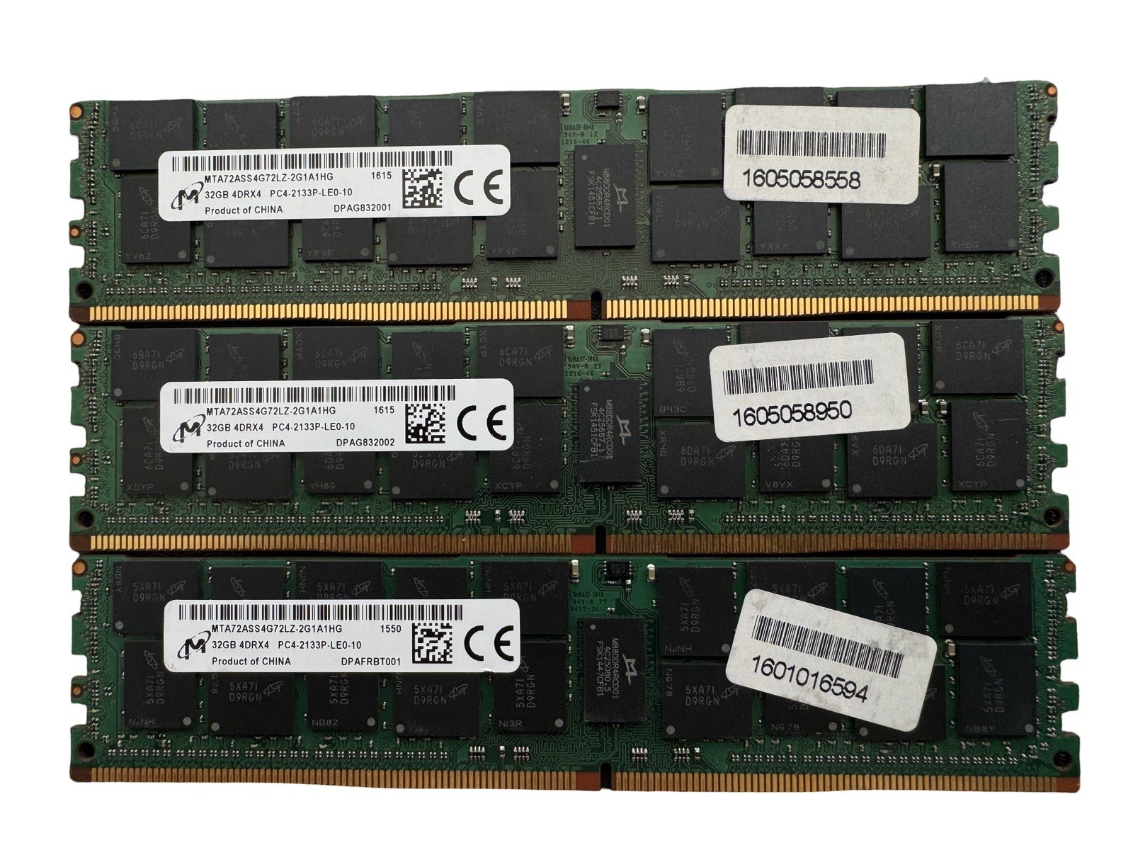 Память Micron DDR4 32GB LRDIMM 2133 МТ/с (MTA72ASS4G72LZ-2G1A1) — фото 1