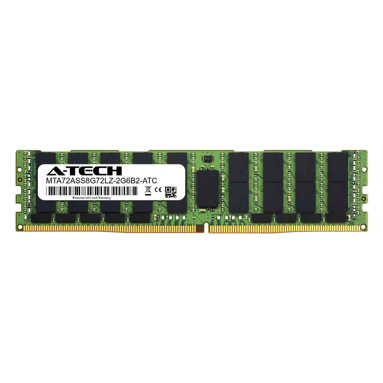 Память Micron DDR4 64GB LRDIMM 2666 МТ/с (MTA72ASS8G72LZ-2G6B2) — фото 2