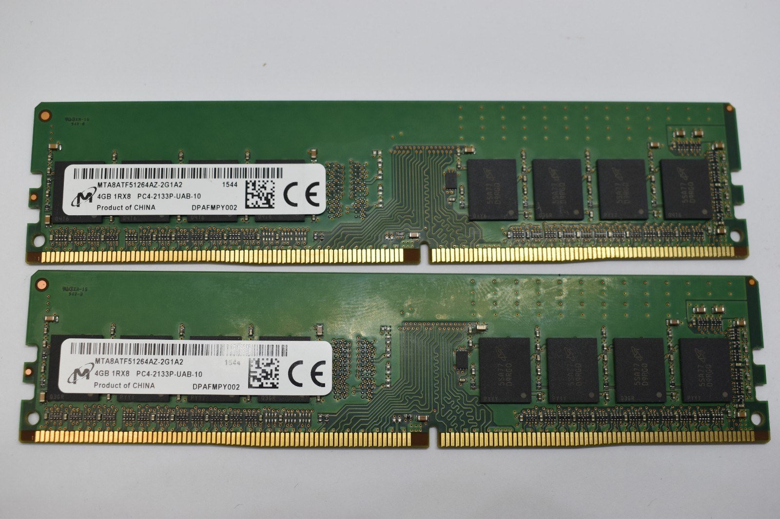 Память Micron DDR4 4GB UDIMM 2133 МТ/с (MTA8ATF51264AZ-2G1A2) — фото 1