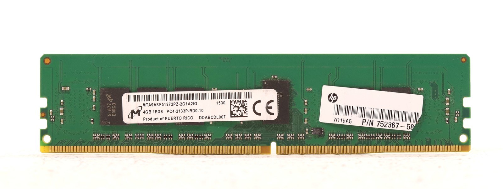 Память Micron DDR4 4GB RDIMM 2133 МТ/с (MTA9ASF51272PZ-2G1A2) — фото 2